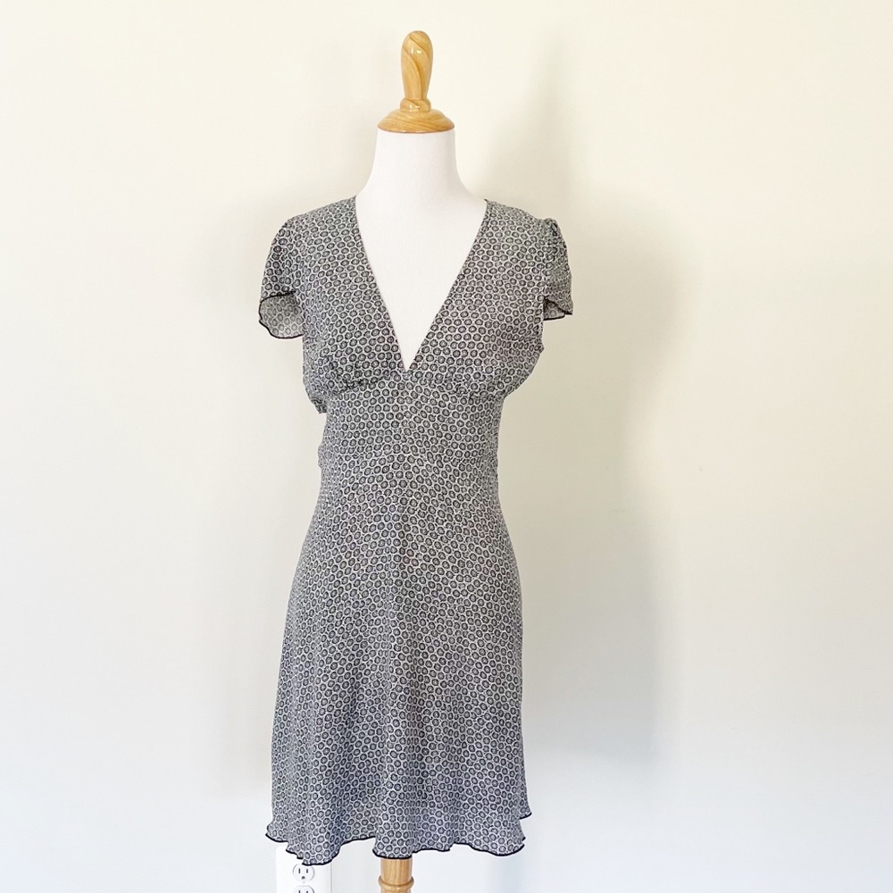 Blue Aritzia Sunday Best Rand Dress